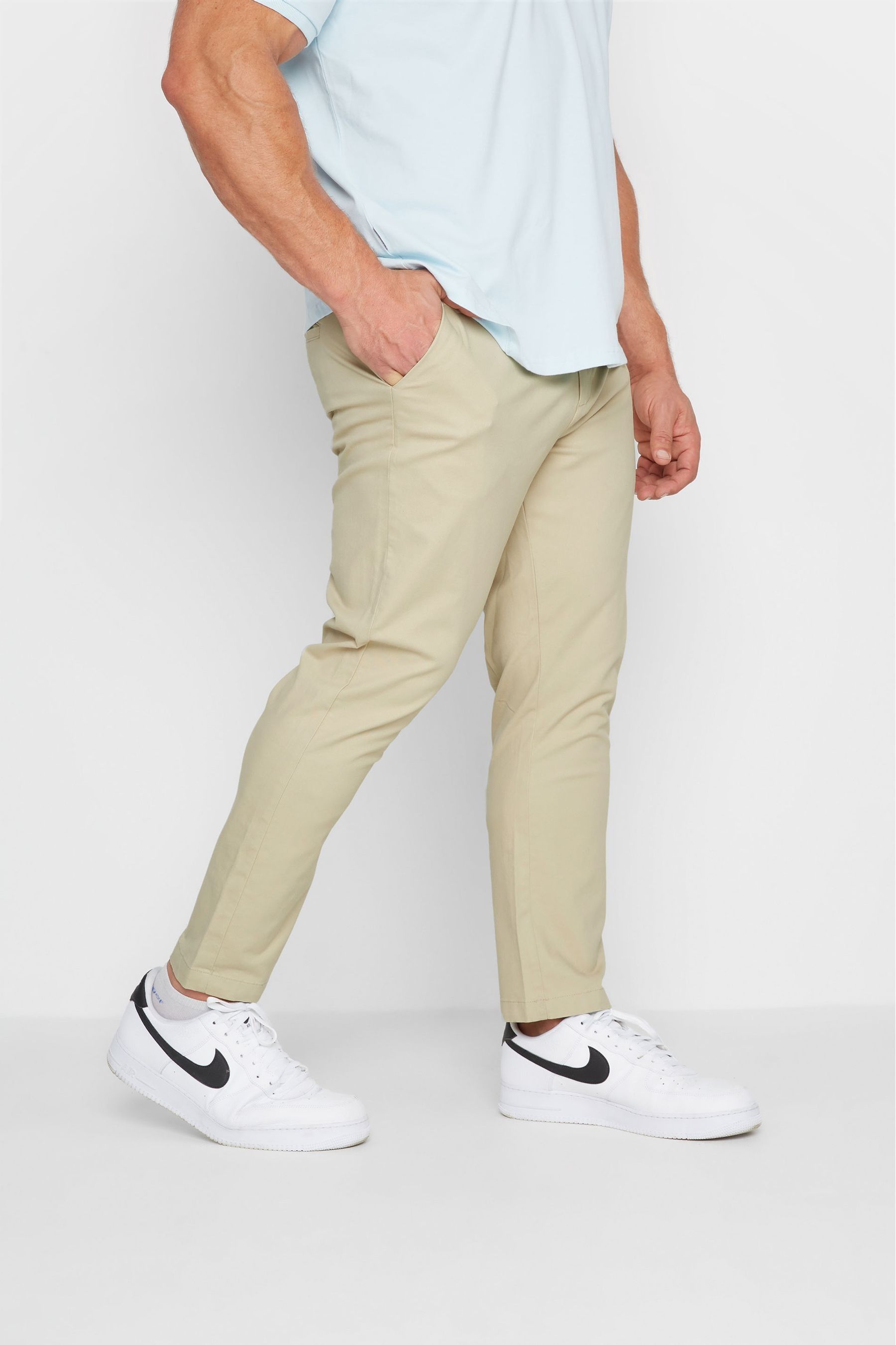 Cream chinos cheap