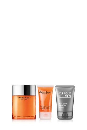 Clinique Happy For Him Men's Fragrance Set (worth over £85)