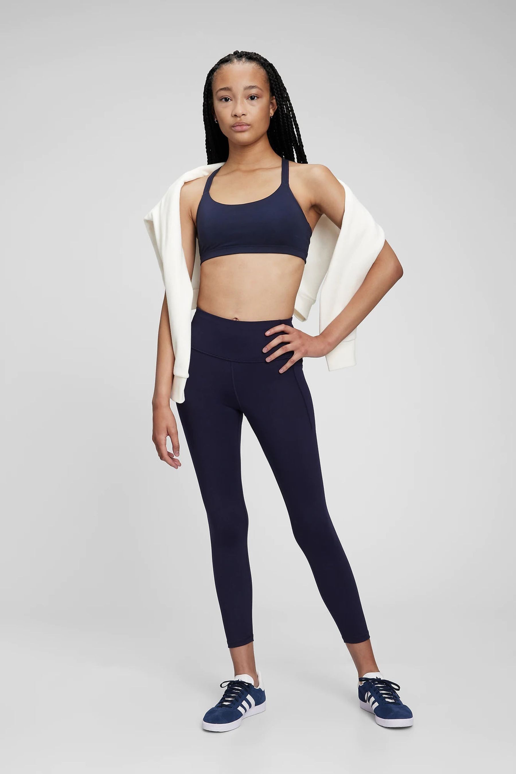 Buy Gap Blue High Waisted 7 8 Leggings from the Next UK online shop