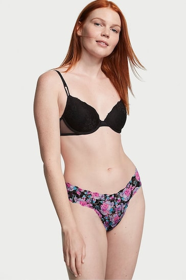 Victoria's Secret Add To Bag Thong Lace Knickers