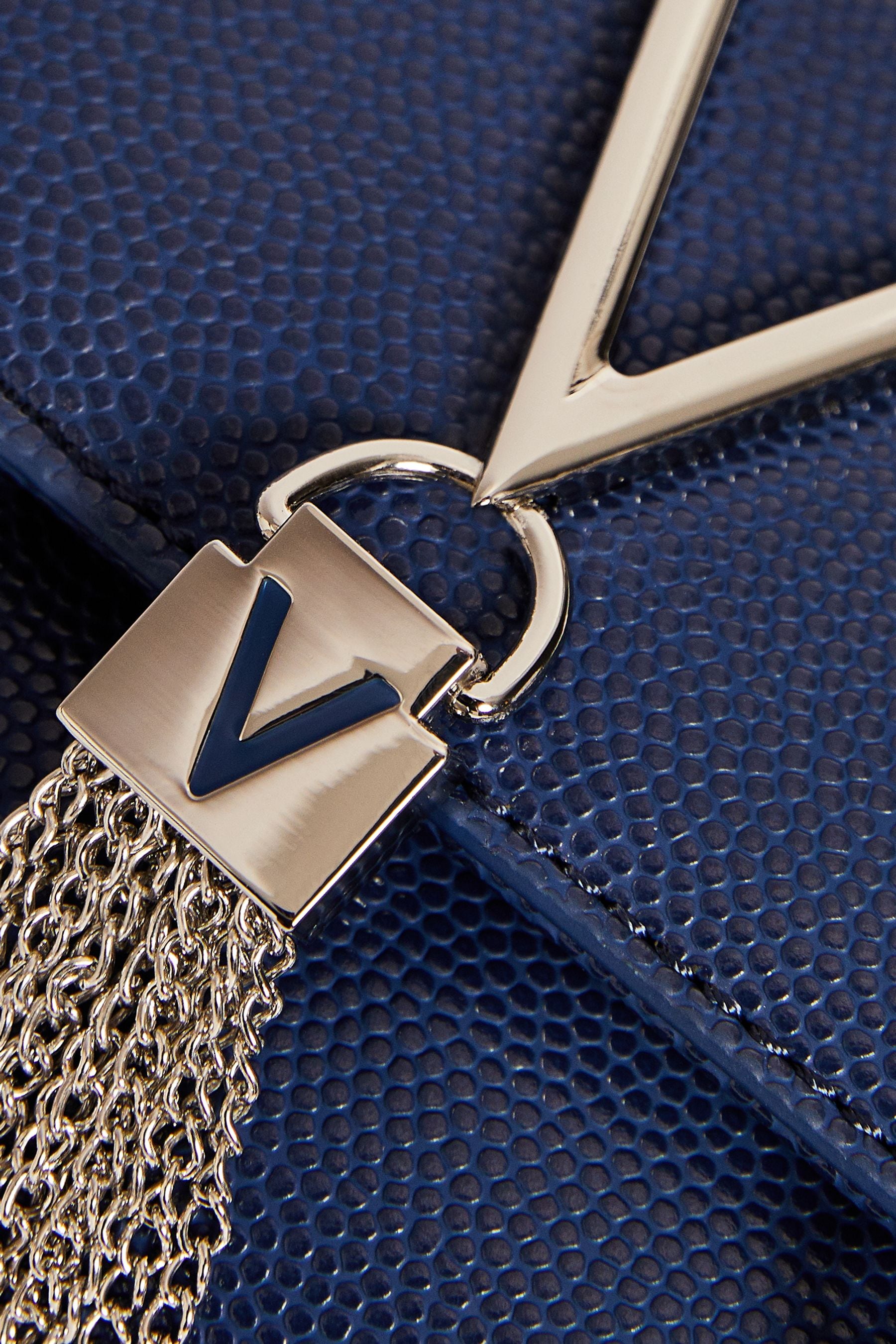 Navy blue valentino bag store
