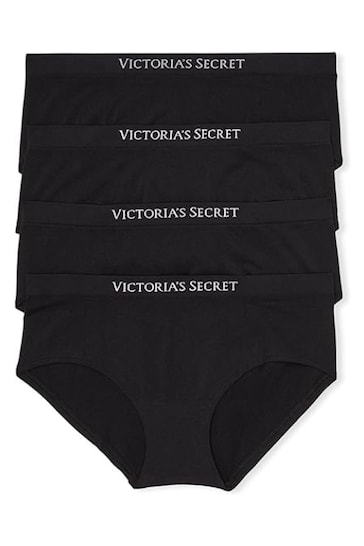 Victoria's Secret Black Hipster Multipack Knickers