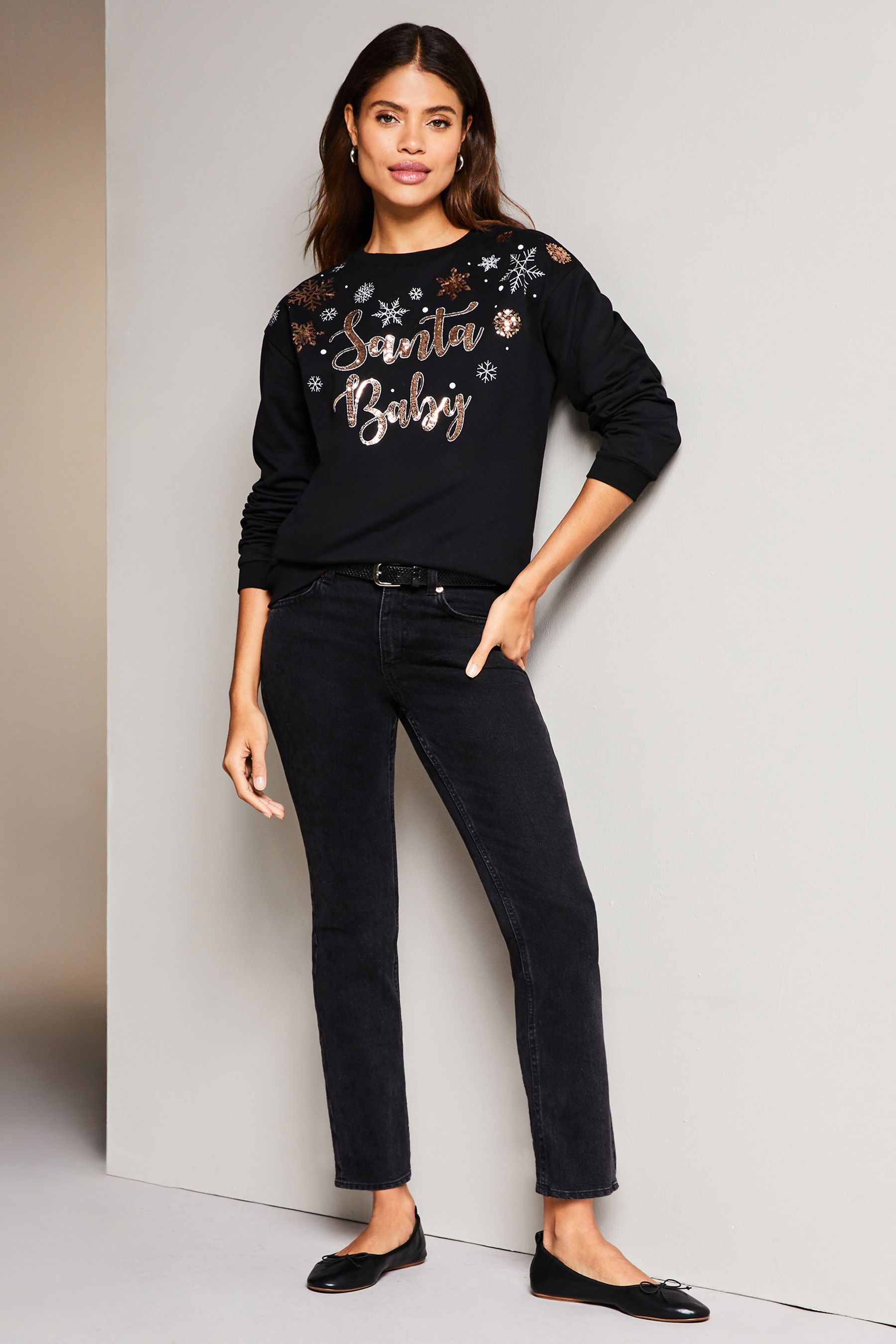 Lipsy black jumper online