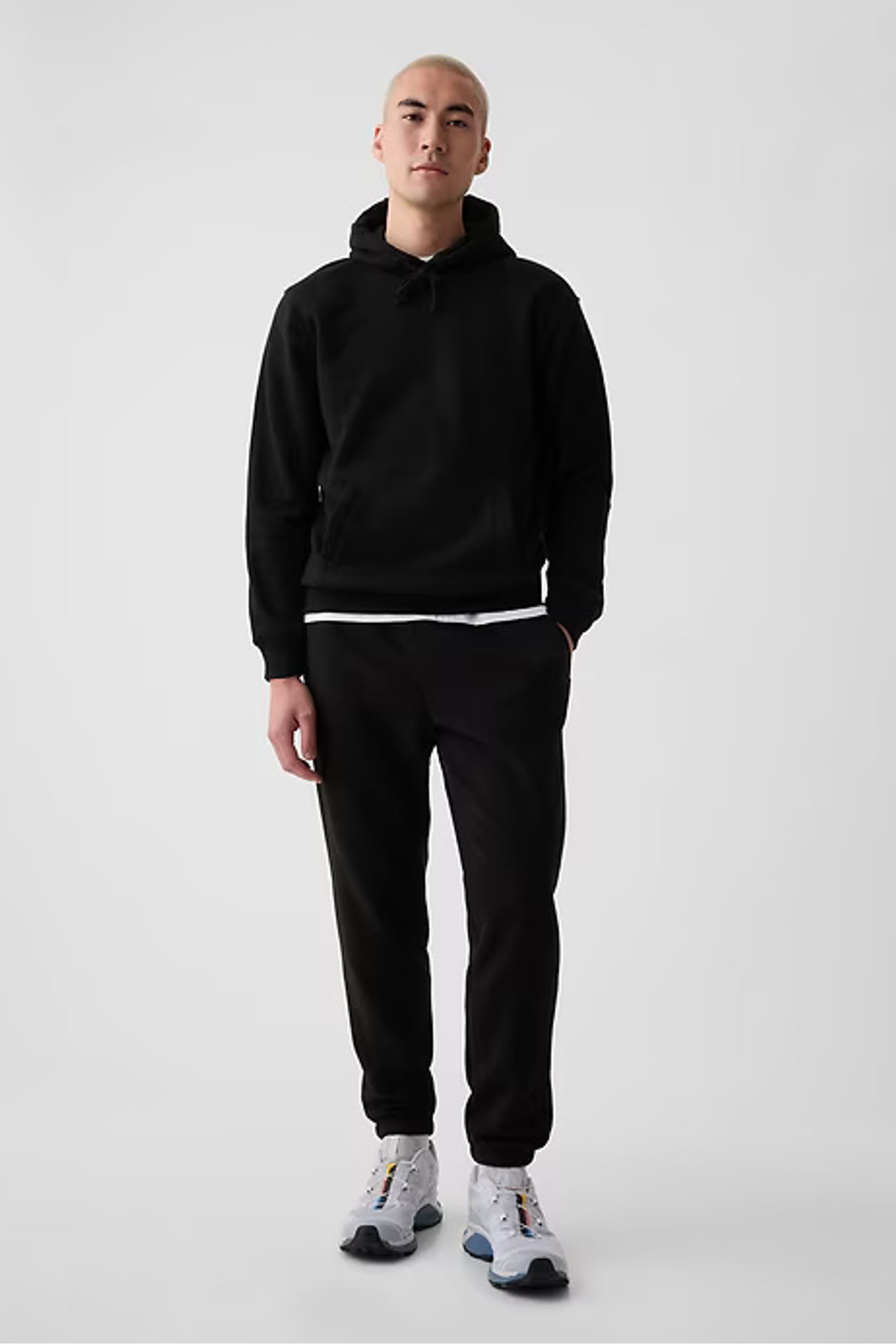 Gap black sweatpants cheap