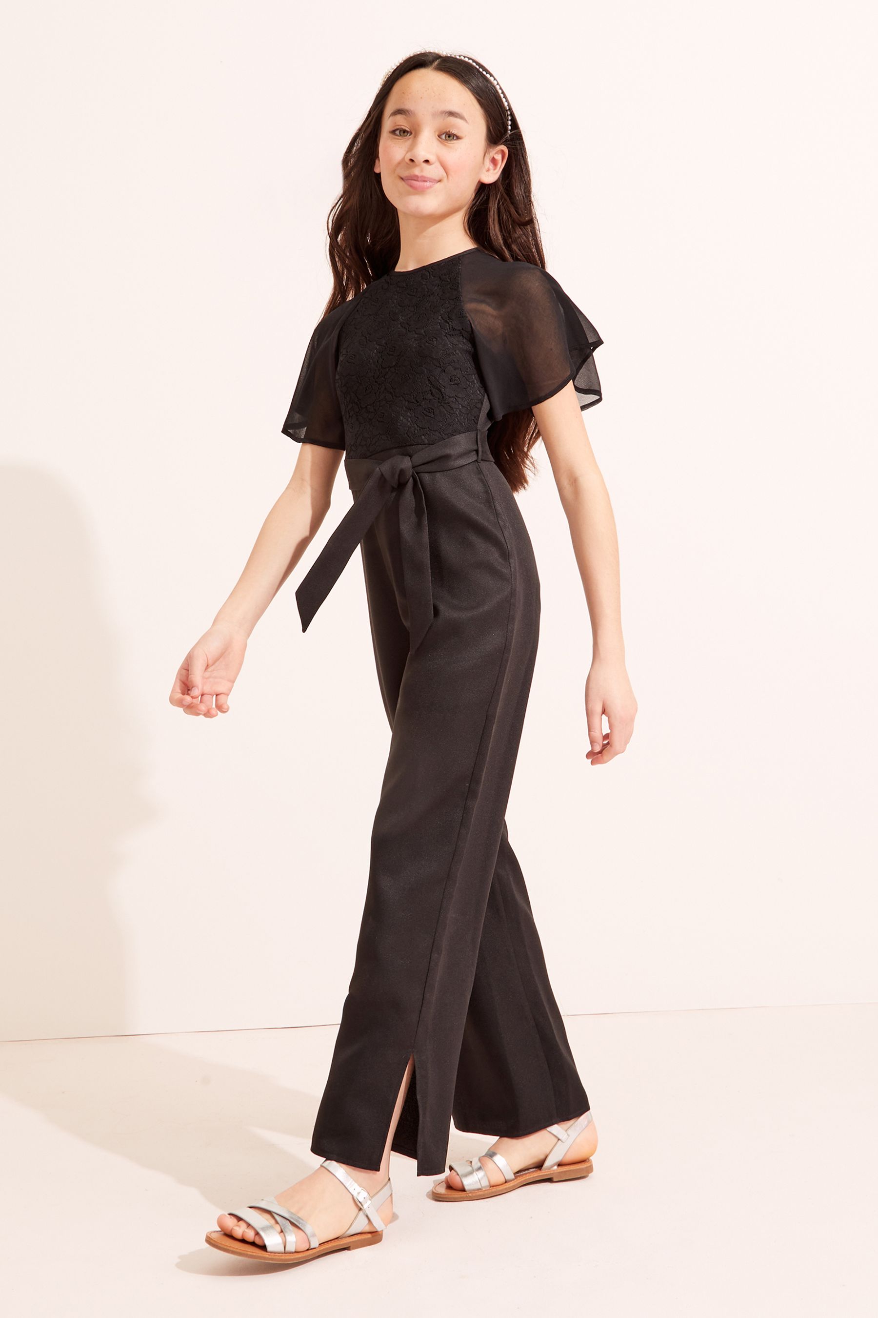 Lace front sale jumpsuit