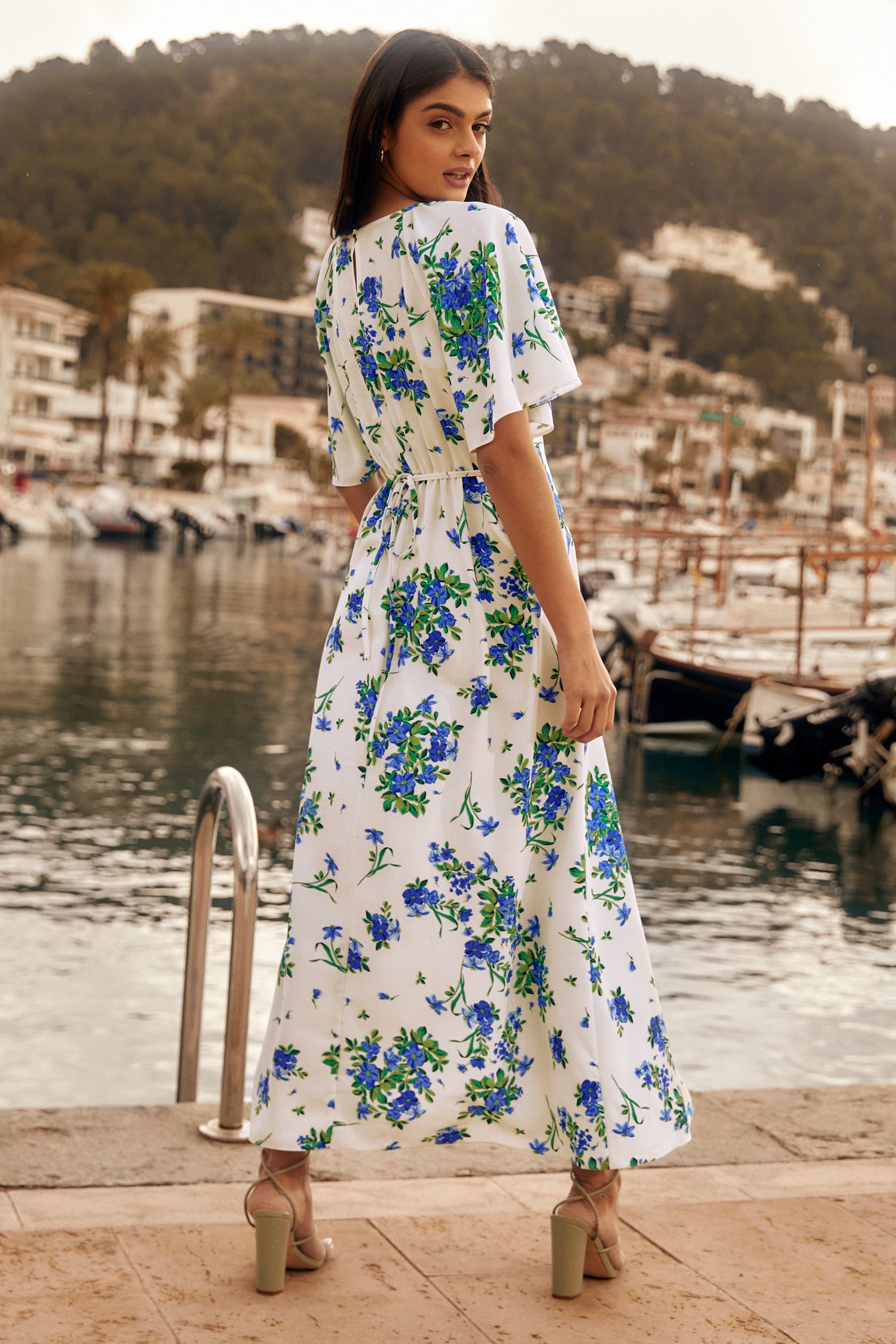 Occasion midi deals dress with sleeves