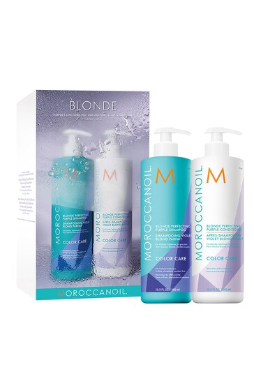 Moroccanoil Blonde Shampoo and Conditioner Duo (2x500ml) (Worth £99.75)