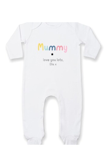 Personalised Mummy Sleepsuit by The Gift Collective
