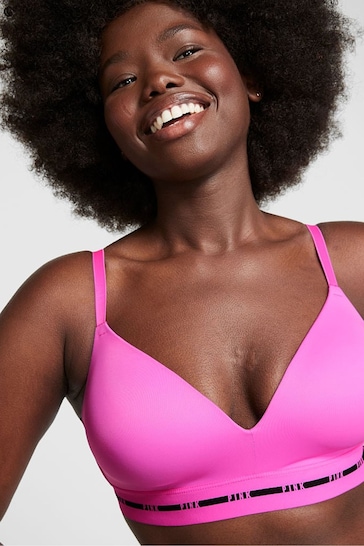 Victoria's Secret PINK Pink Berry Non Wired Lightly Lined Smooth T-Shirt Bra
