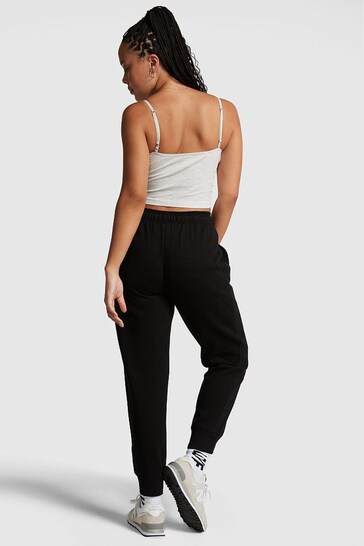 Victoria's Secret PINK Pure Black Fleece Jogger