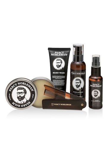 Percy Nobleman Complete Beard Care Kit Worth £73