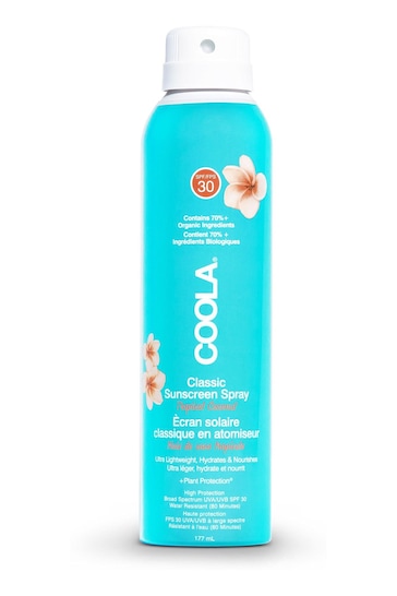 COOLA Classic Sunscreen Spray SPF30 Coconut