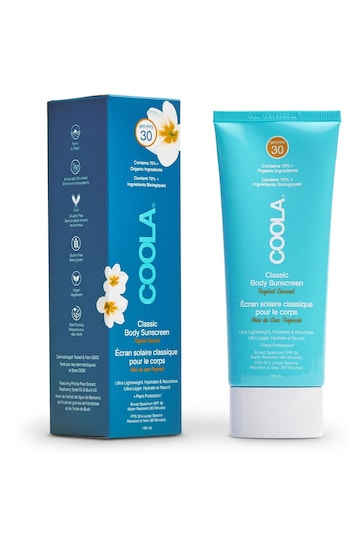 COOLA Classic Body Organic Sunscreen Lotion SPF30 Coconut