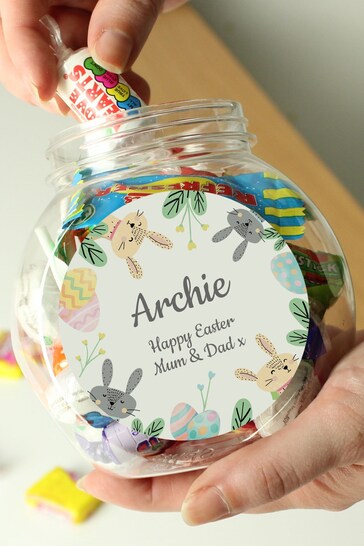 Buy Personalised Easter Bunny Sweet Jar By Pmc From The Next Uk Online Shop