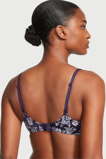 Victoria's Secret Valiant Purple Floral Full Cup Push Up Bra