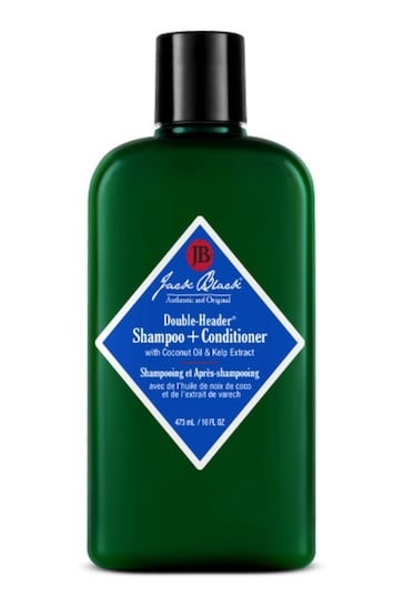Jack Black DoubleHeader Shampoo + Conditioner With Coconut Oil  Kelp Extract 473ml