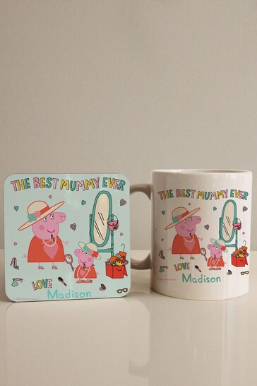 Peppa Pig Inspired Personalised Colour Changing Cold Cup 