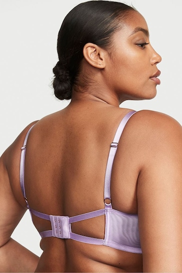 Buy Victoria's Secret Jasmine Purple Embroidered Unlined Bra from the Next  UK online shop