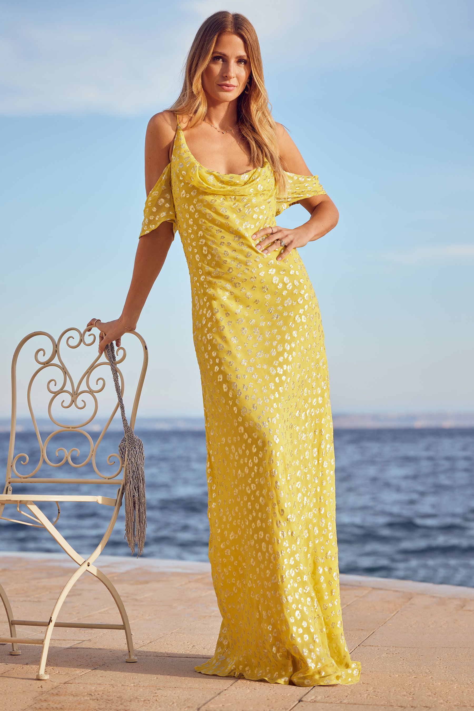 Next mustard clearance dress