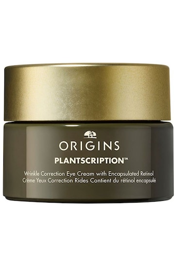 Origins Plantscription Wrinkle Correction Eye Cream with Encapsulated Retinol 15ml