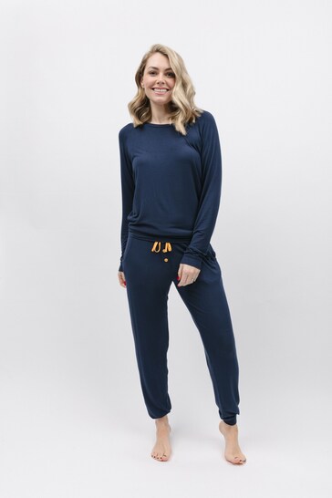 Cyberjammies Blue Knit Slouch and Pants