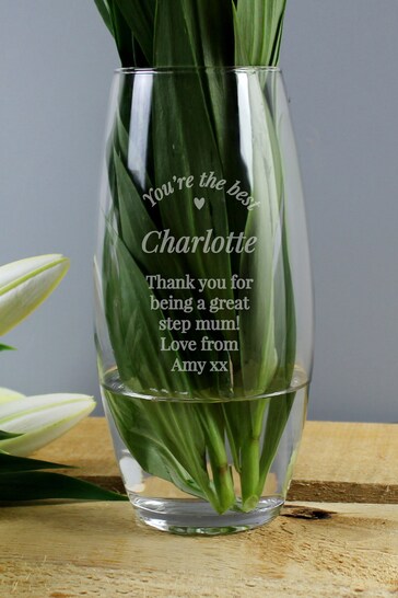 Personalised You Are The Best Bullet Vase by PMC