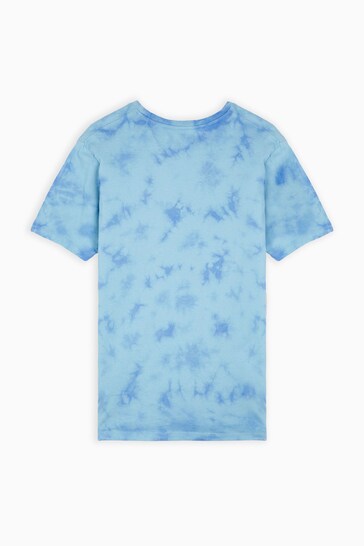 Personalised Smiley Tie Dye T-Shirt For Men by Dollymix