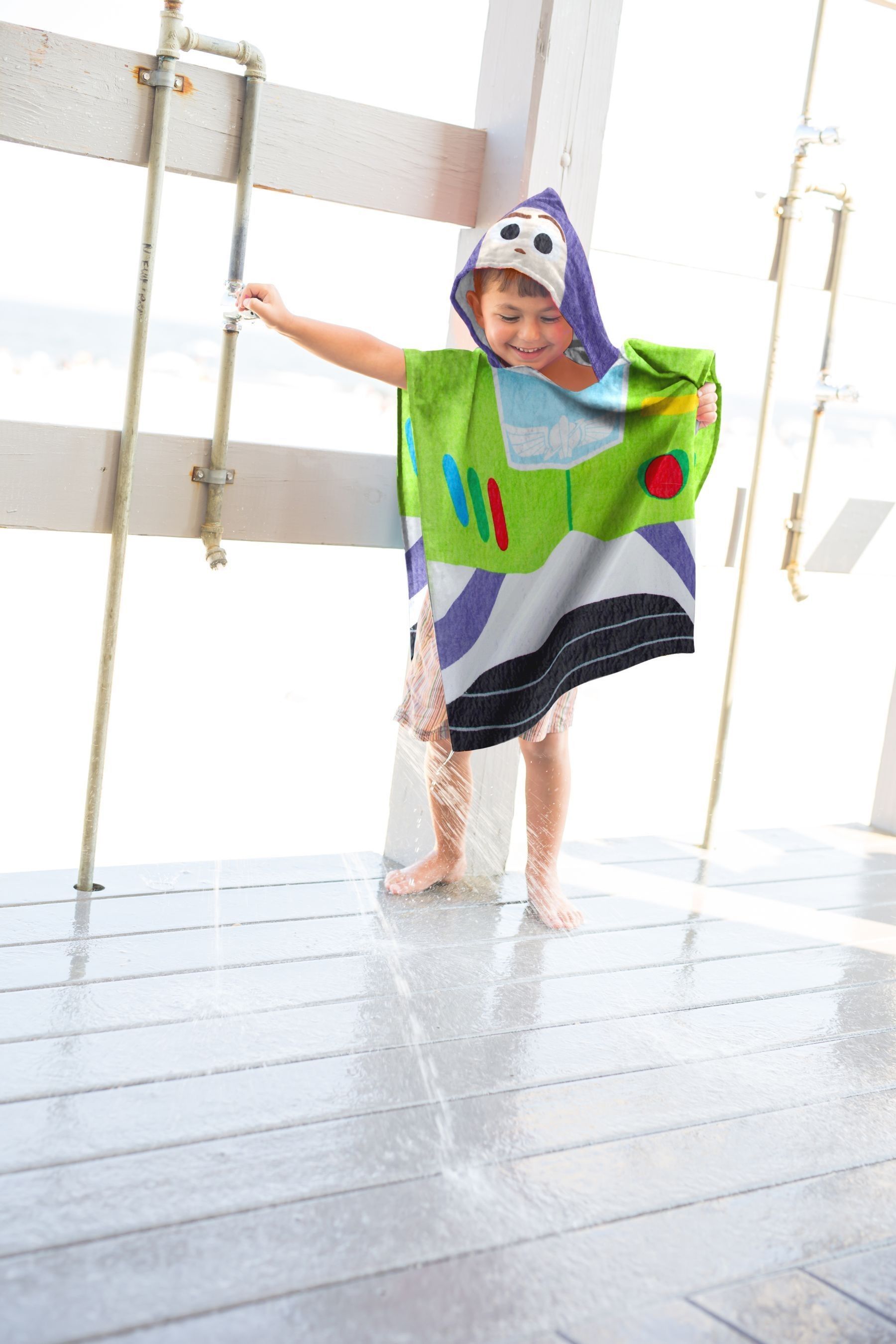 Toy story poncho discount towel