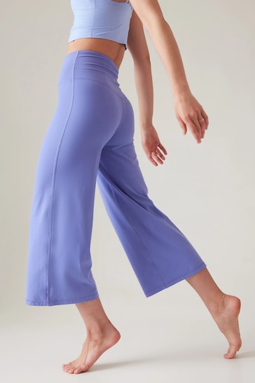 Buy Athleta Blue Elation Wide Crop Trouser from the Next UK online shop