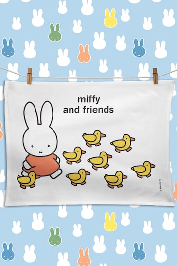 Personalised Miffy and Friends Tea Towel by Star Editions