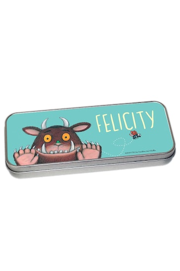Personalised Blue Gruffalo Pencil Tin by Star Editions