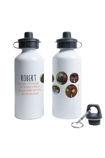 Personalised "His eyes are orange, his tongue is black" Gruffalo Water Bottle by Star Editions
