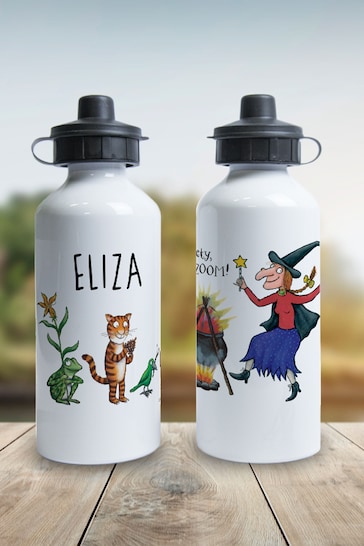 Personalised ZOOM! Room on the Broom Water Bottle by Star Editions