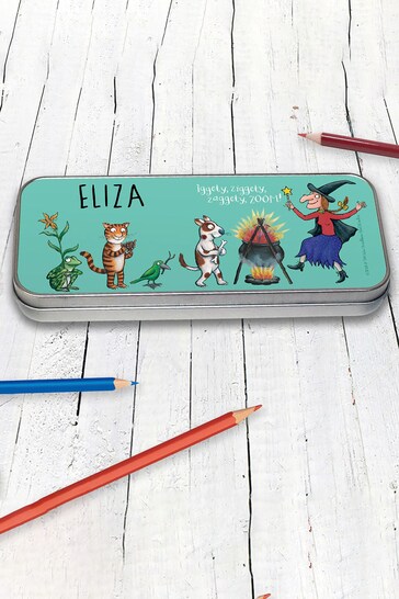 Personalised Room on the Broom Pencil Tin by Star Editions