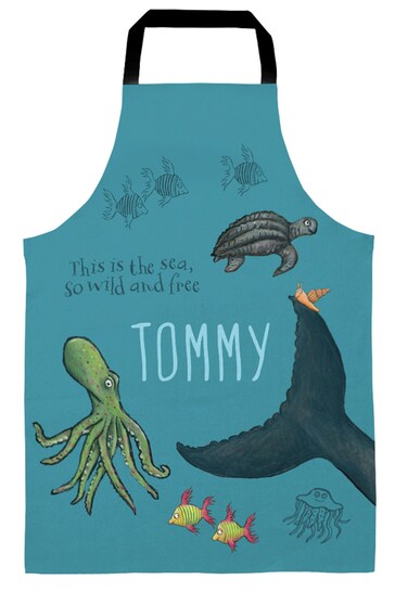 Personalised The Snail And The Whale  Childrens Apron by Star Editions