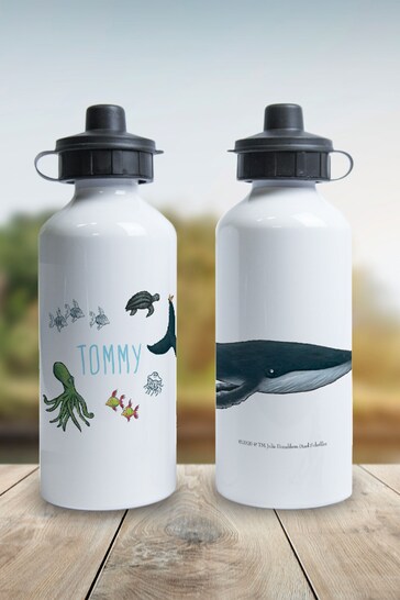 Personalised The Snail And The Whale Water Bottle by Star Editions