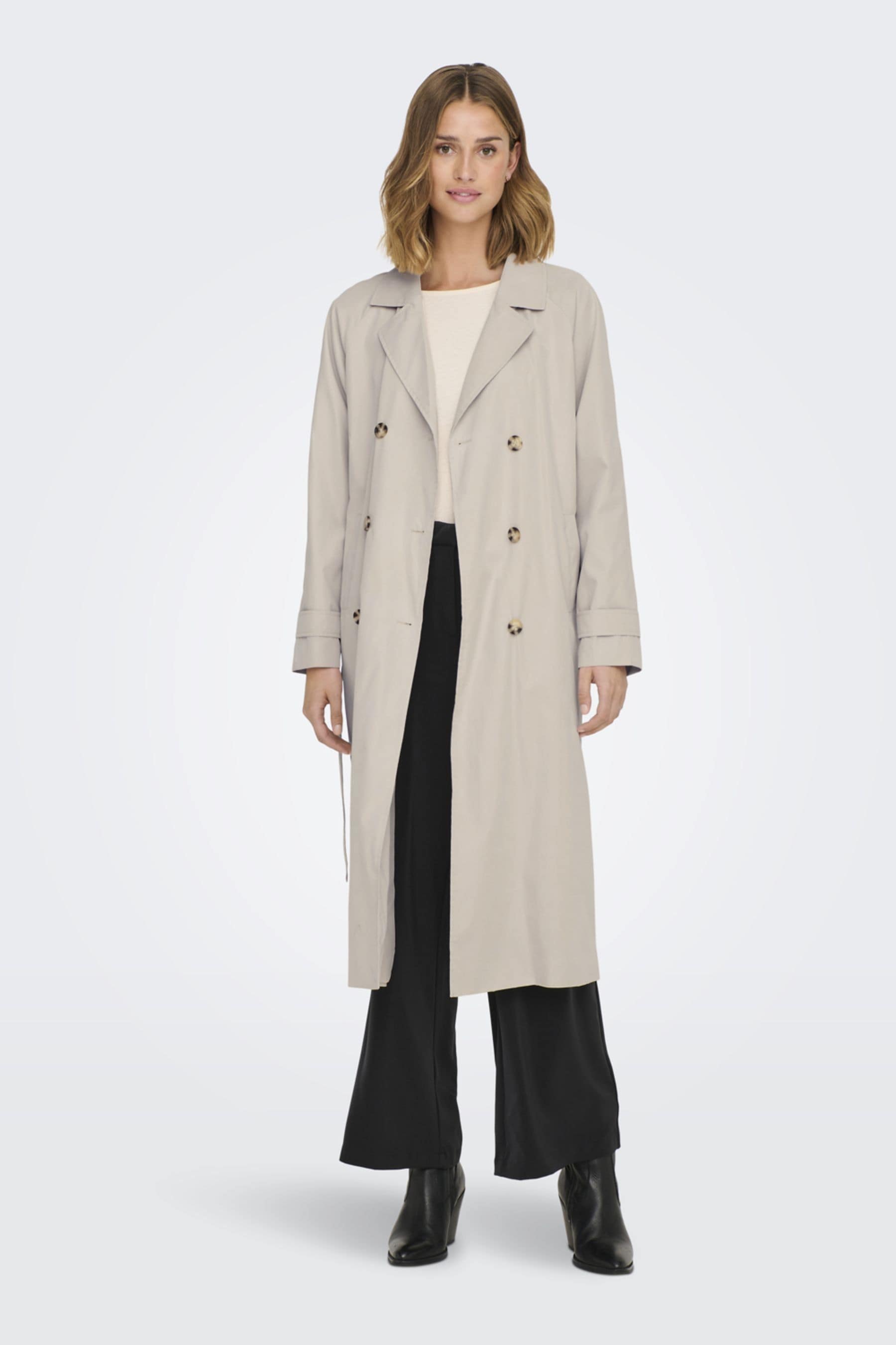 Trench best sale coat gris