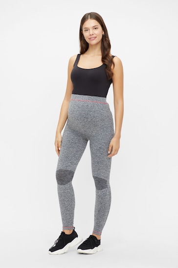 Buy Mamalicious Light Grey Maternity Activewear Gym Over The Bump Stretch  Leggings from the Next UK online shop