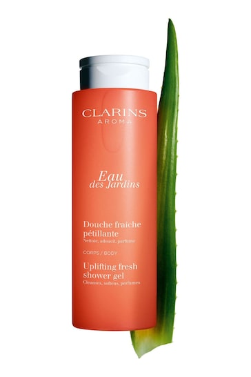 Clarins Eau des Jardins Uplifting Fresh Shower Gel 200ml