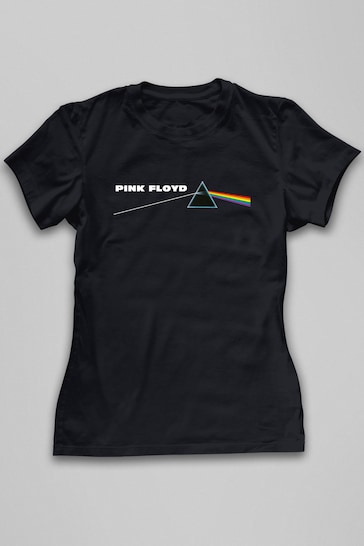 All + Every Black Pink Floyd Dark Side Of The Moon Album Cover Music Women's T-Shirt