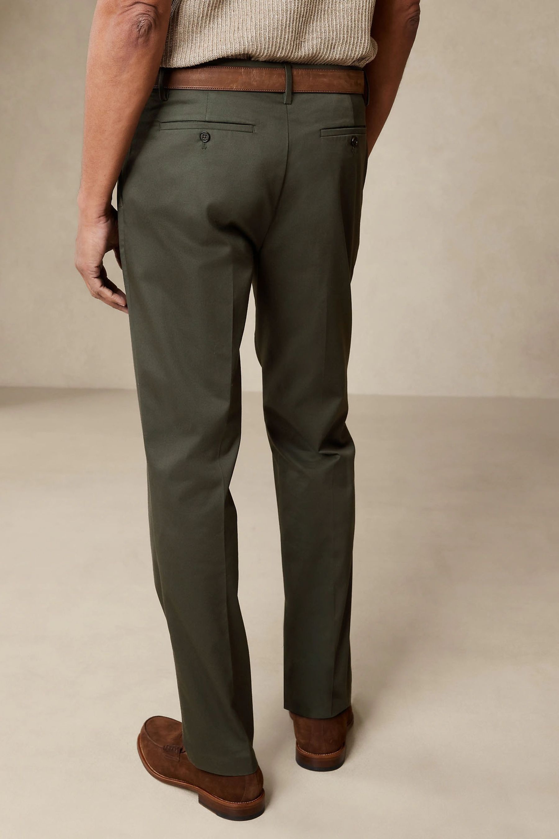 Buy Banana Republic Green Pleated Core Temp Pant from the Next UK
