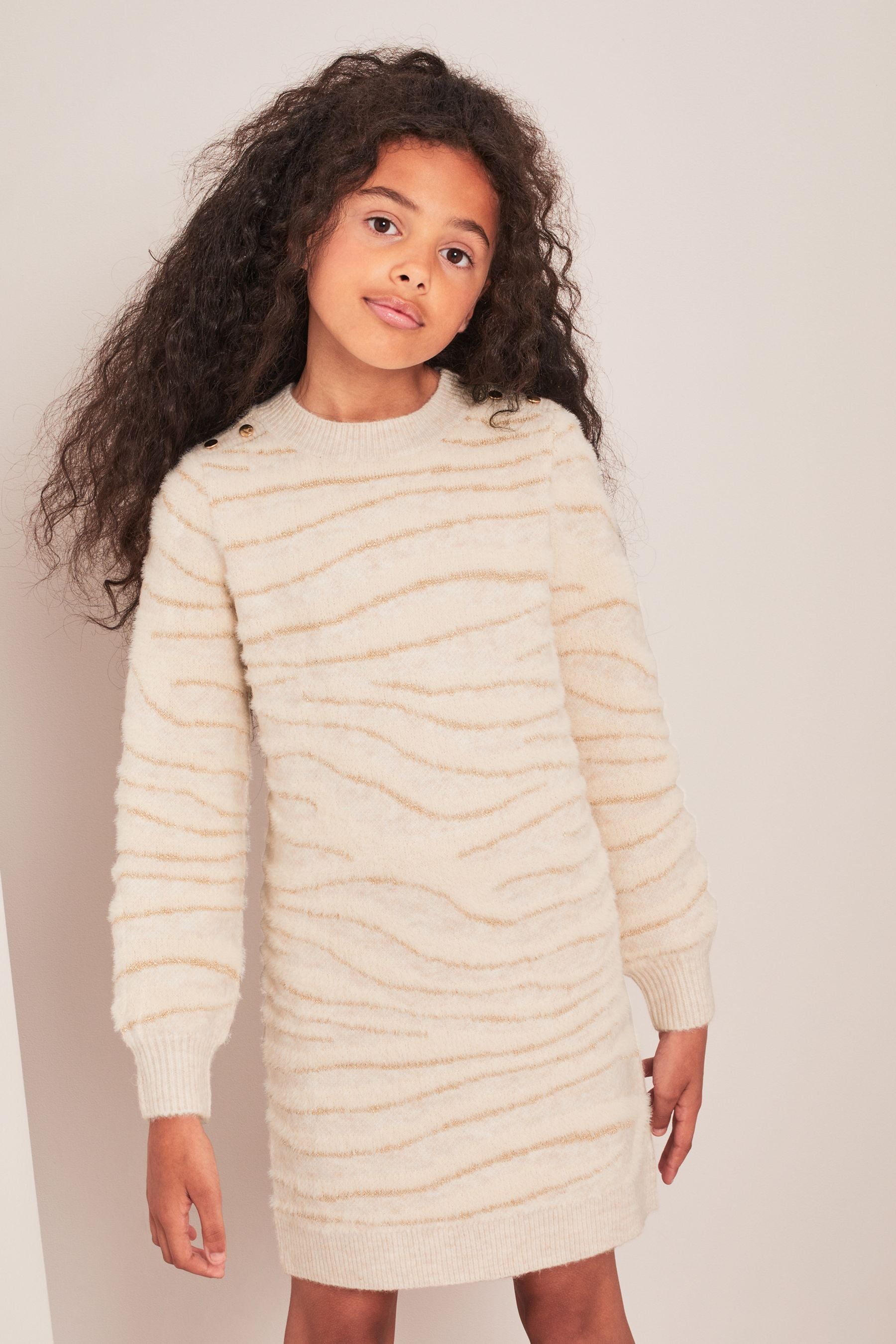 Lipsy cream dress sale