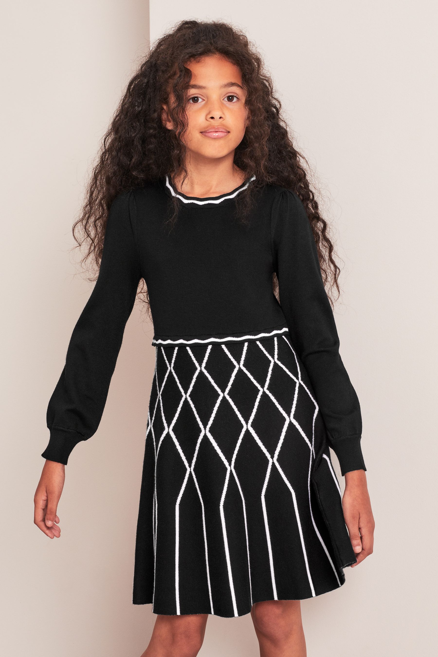 Lipsy monochrome dress online