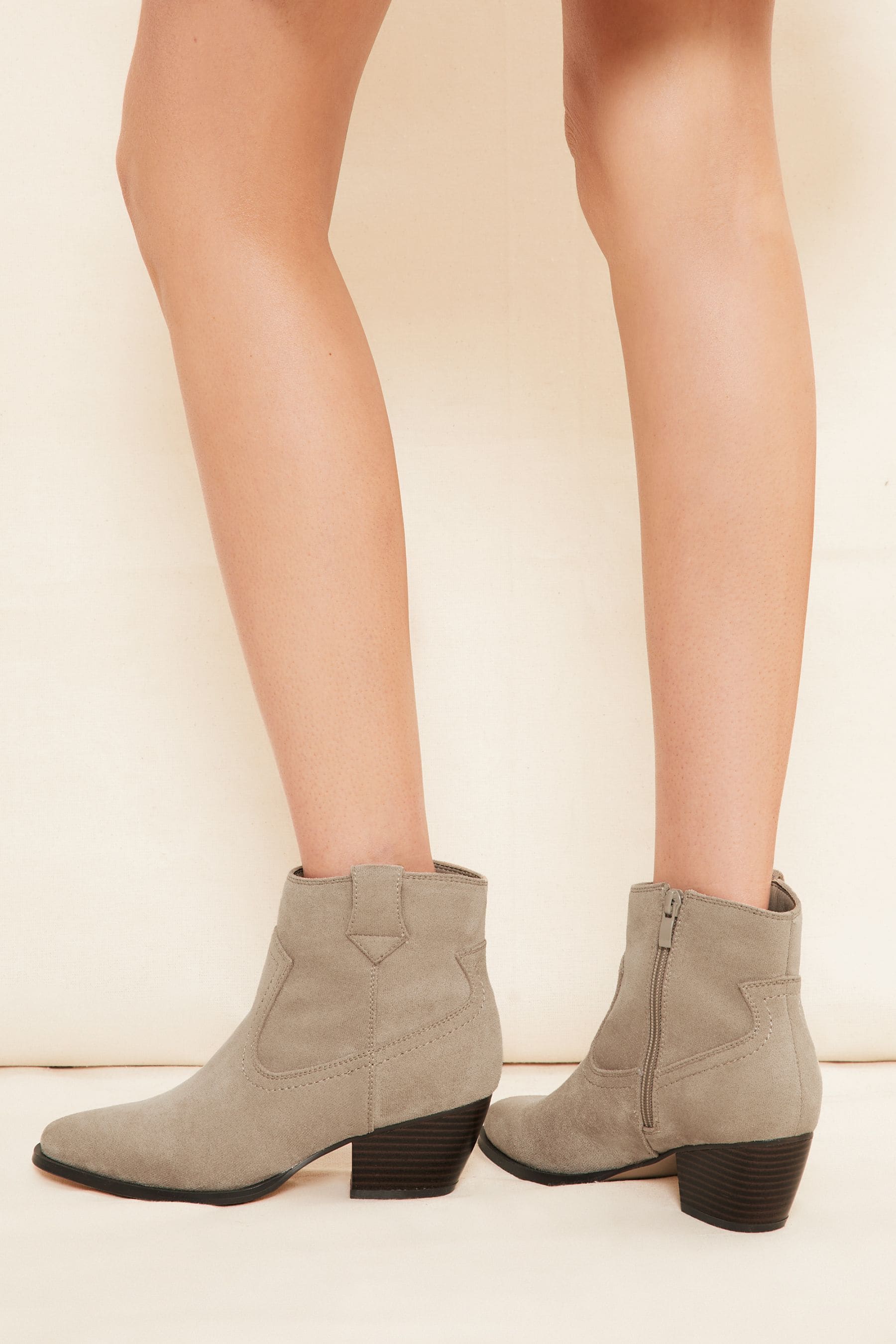 Low heel cowboy sale ankle boots