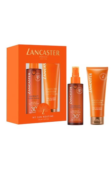 Lancaster Tan Maximiser SPF30 Suncare Duo Gift Set (Worth £56)