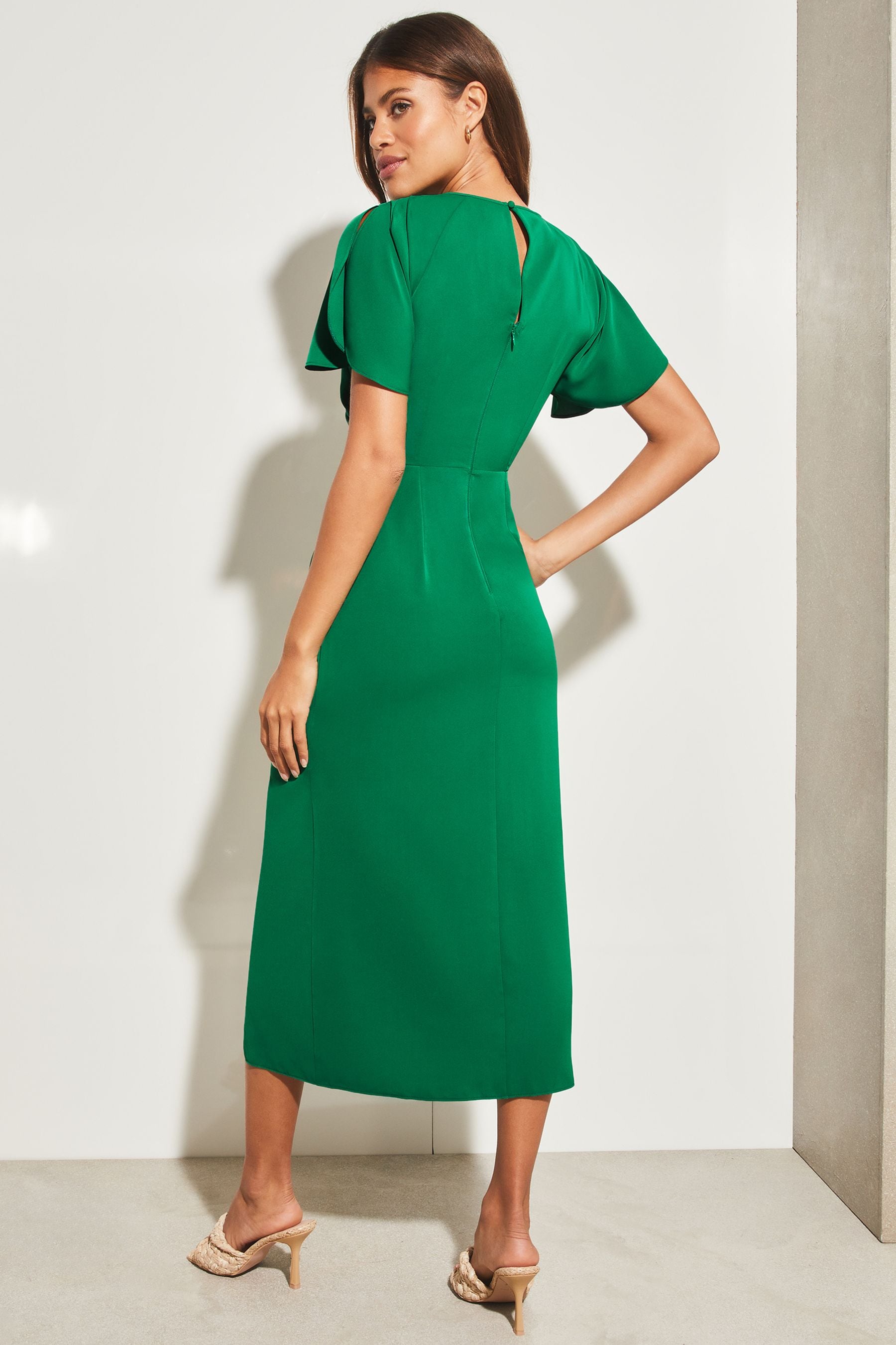 Lipsy green cheap dress next