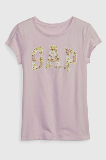 Gap Pink Logo T-Shirt - Kids