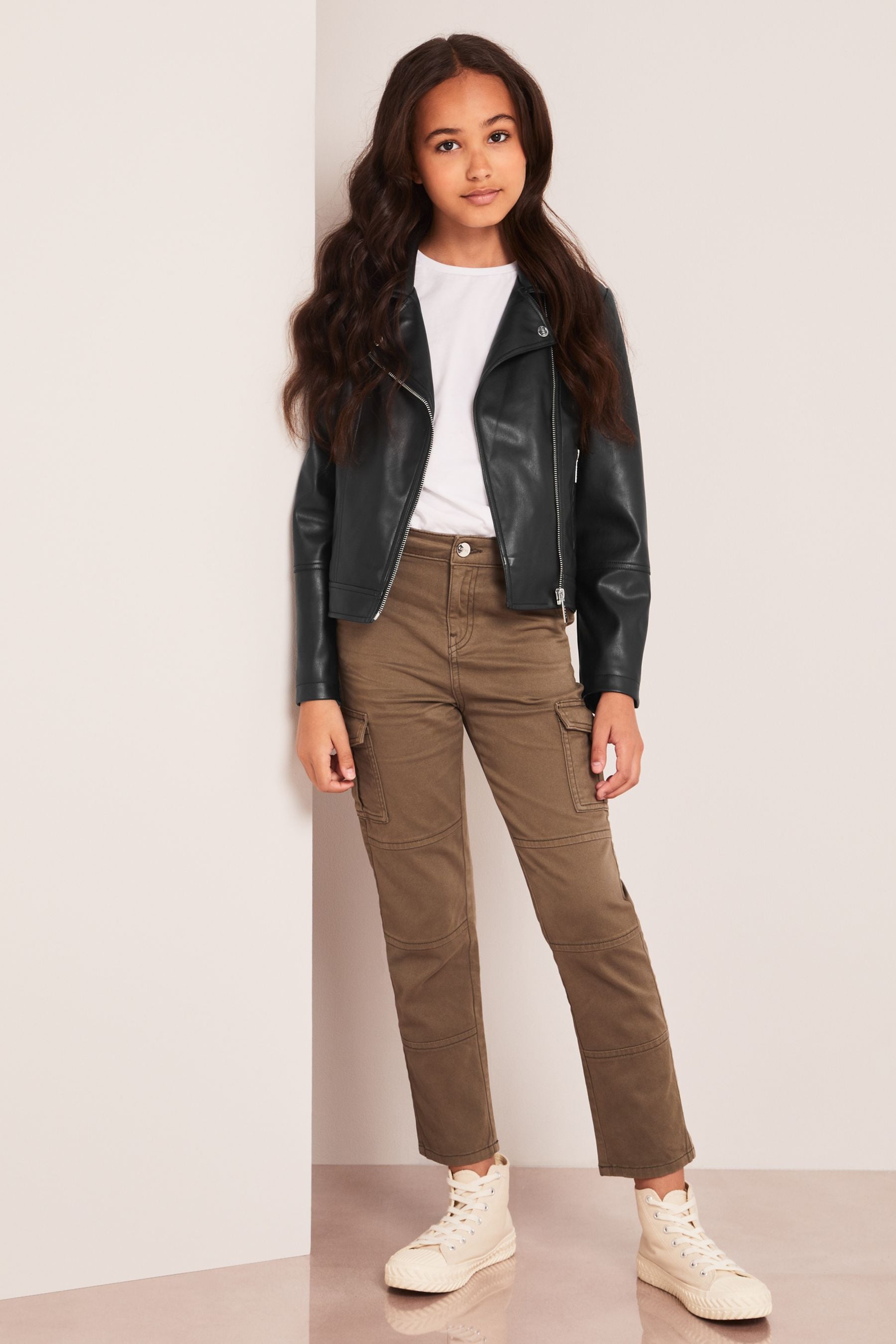 Lipsy leather outlet biker jacket