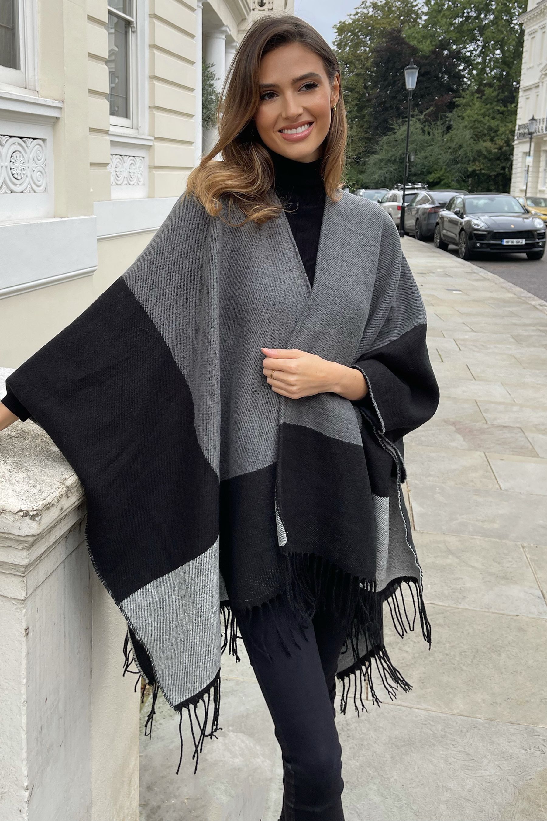 Lipsy deals cape jacket