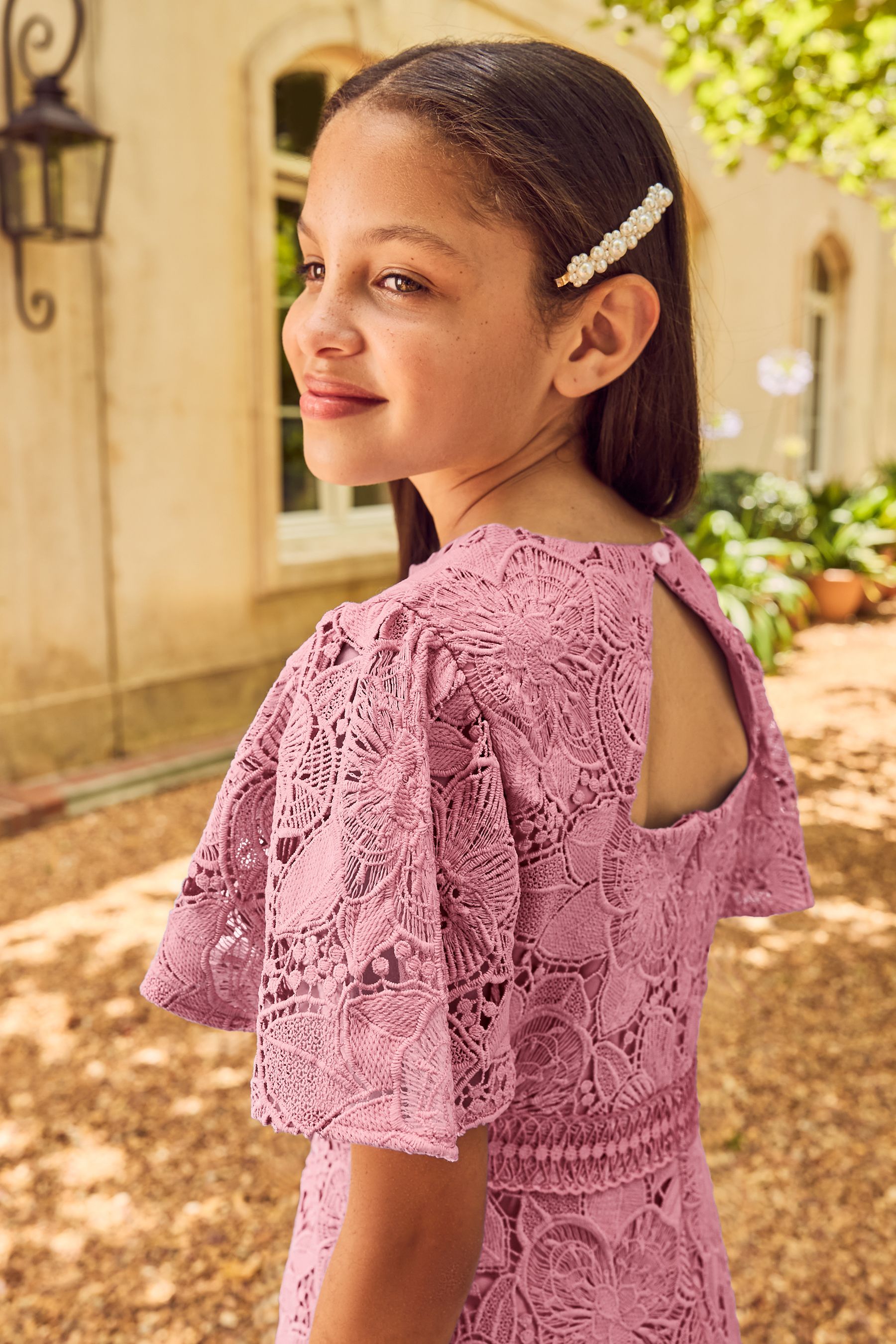 Baby pink hotsell occasion dress